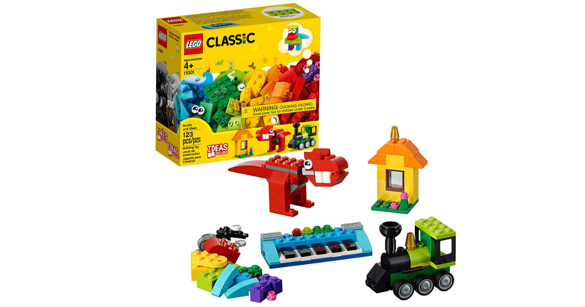 LEGO Classic Bricks and Ideas 123-Piece ONLY $6.99 (Reg $10)