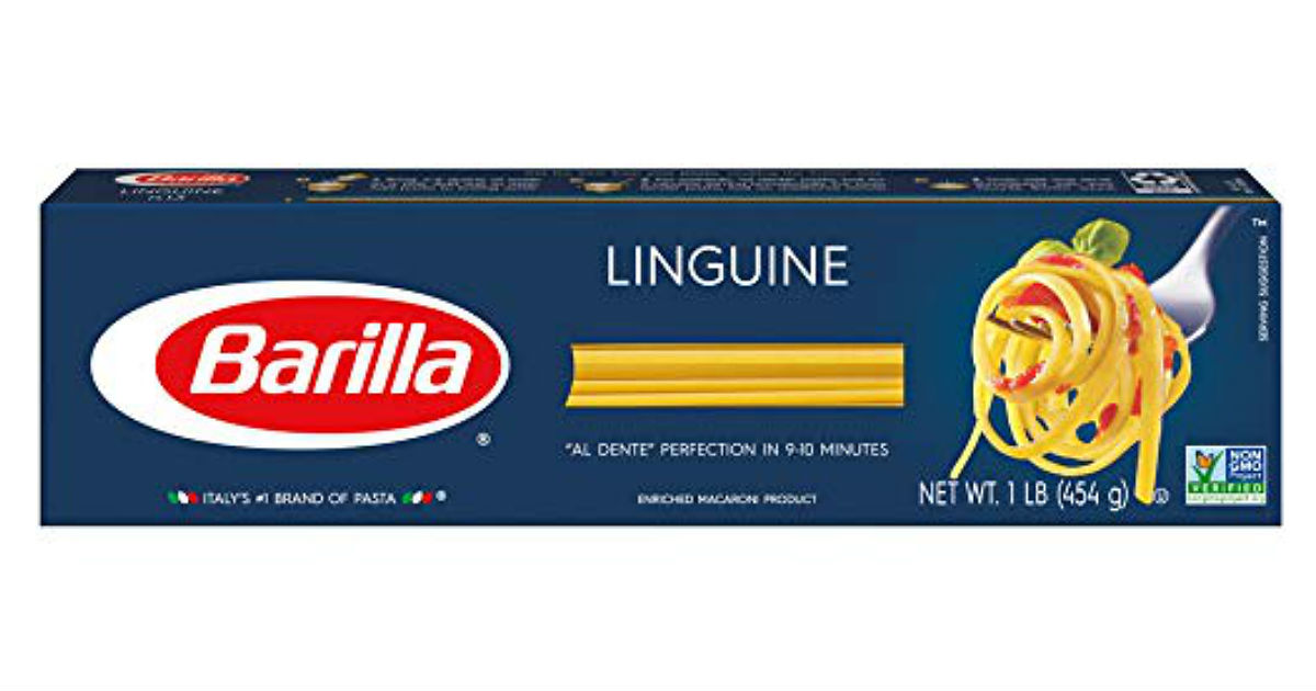 Barilla Linguine Pasta ONLY $0.78 per Box on Amazon