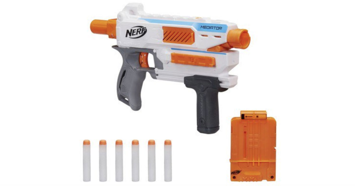 Nerf N-Strike Mediator Pump-Action Blaster ONLY $7.99 (Reg $25)
