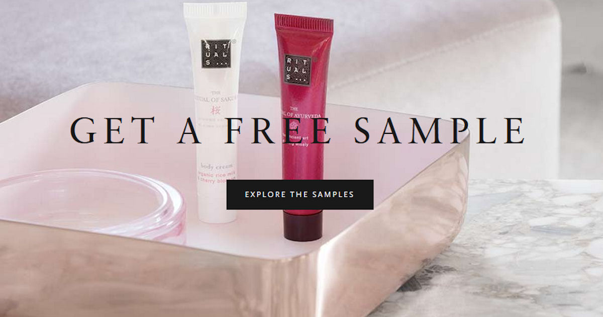 FREE Sample of Rituals Sakura.