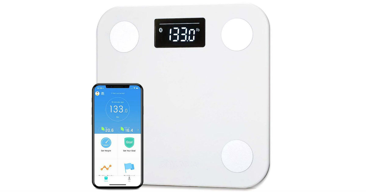 Smart Scale w/ Free App Body Composition BMI Monitor ONLY $28.99