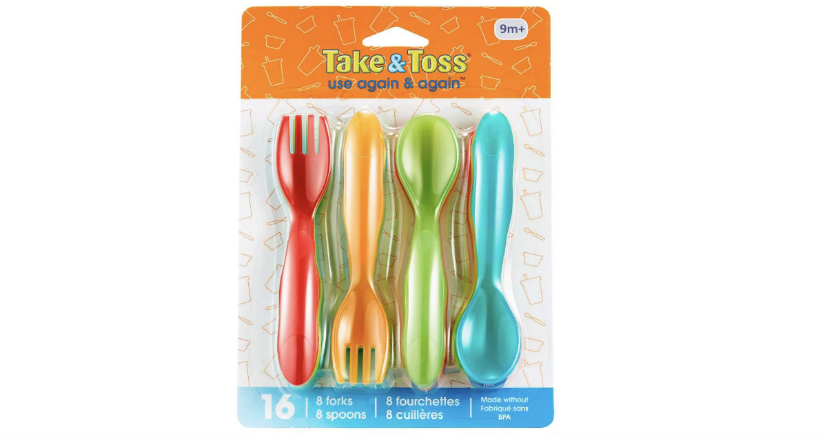 The First Years Take & Toss Flatware ONLY $1.99 at Target