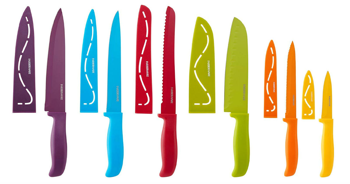 Farberware 12Piece Knife Set ONLY 14.99 on Amazon Daily Deals & Coupons