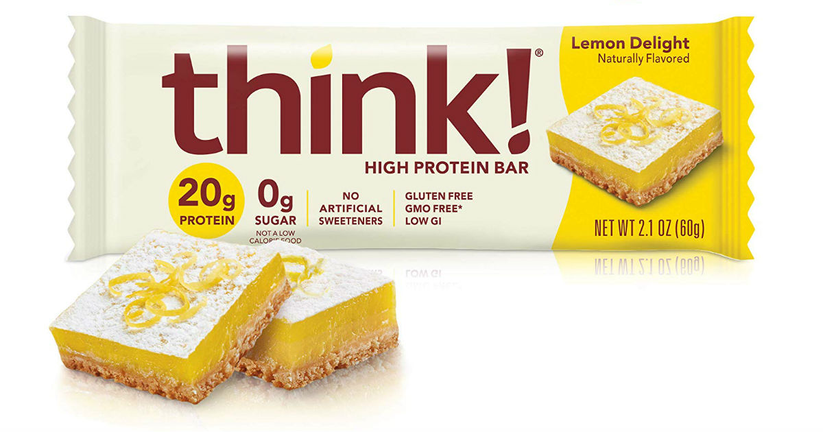 think! High Protein Bars Lemon Delight 10-ct ONLY $7.70 Shipped