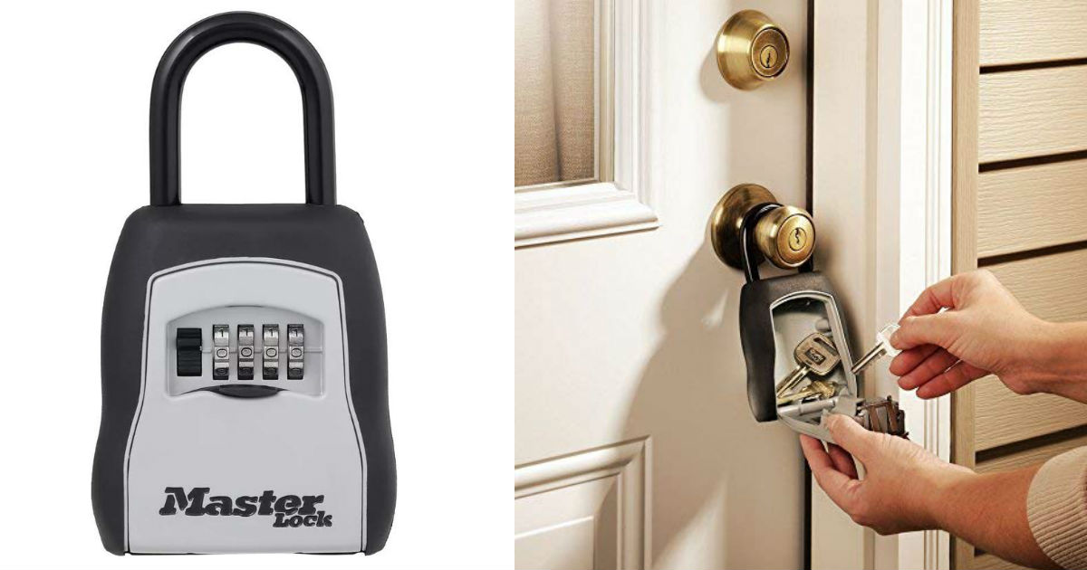 Master Lock Portable Lock Box ONLY $13.05 on Amazon (Reg. $38)