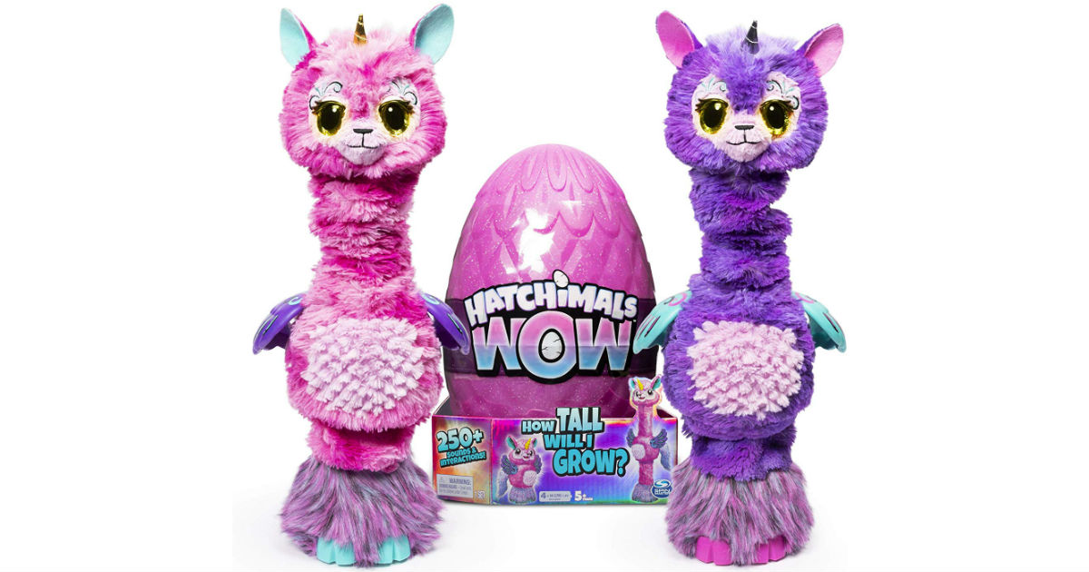New Release: Save $10 on Hatchimals WOW Llalacorn 