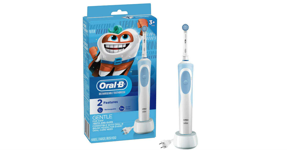 Oral-B Kids Electric Toothbrush ONLY $16.99 (Reg. $30)