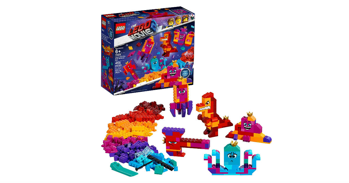 LEGO Movie 2 Queen Watevra’s Build Whatever Box $23 (Reg. $40)