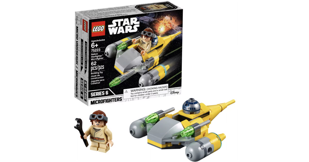 LEGO Star Wars Naboo Starfighter Microfighter ONLY $6.99 