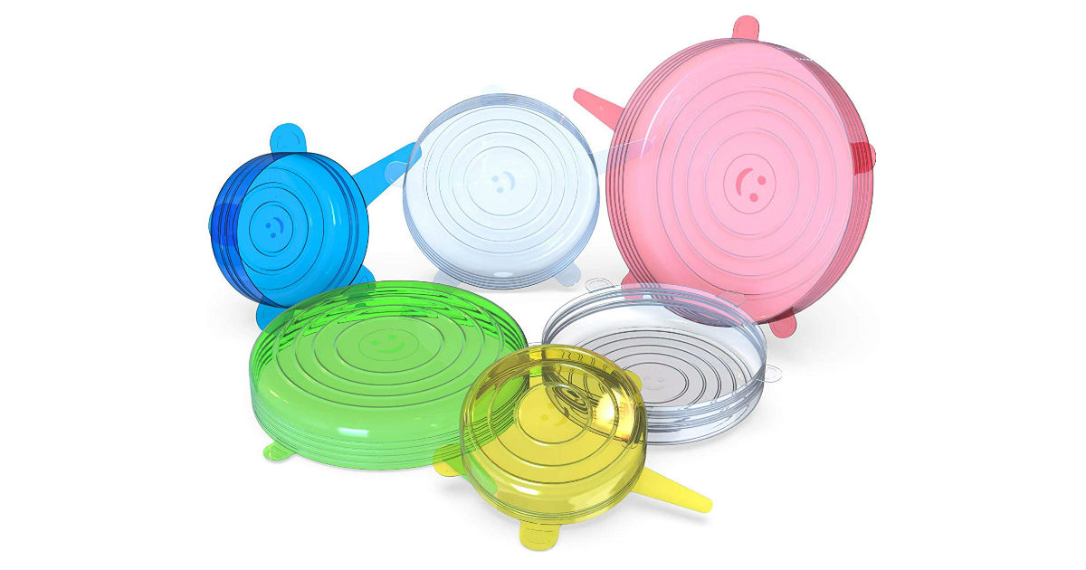 Silicone Stretch Lids 15-Pack on Amazon