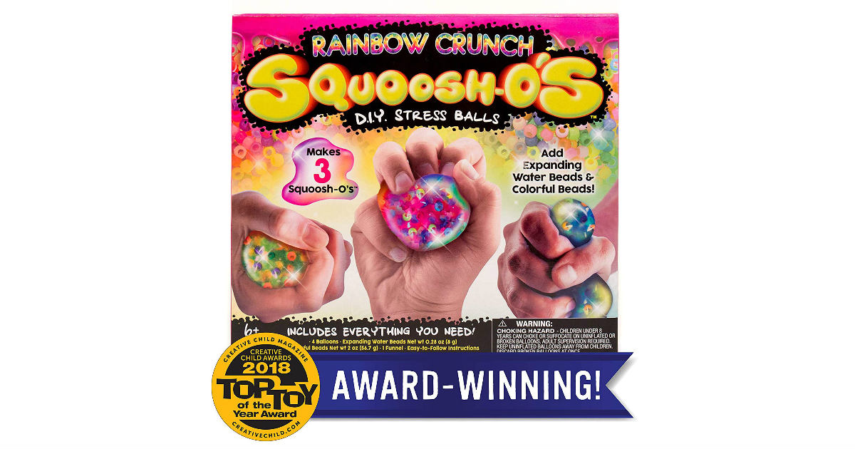 Squoosh-Os Rainbow Crunch ONLY $2.99 (Reg. $8)