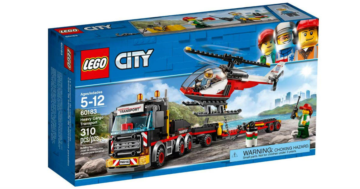 LEGO City Heavy Cargo Transport on Amazon