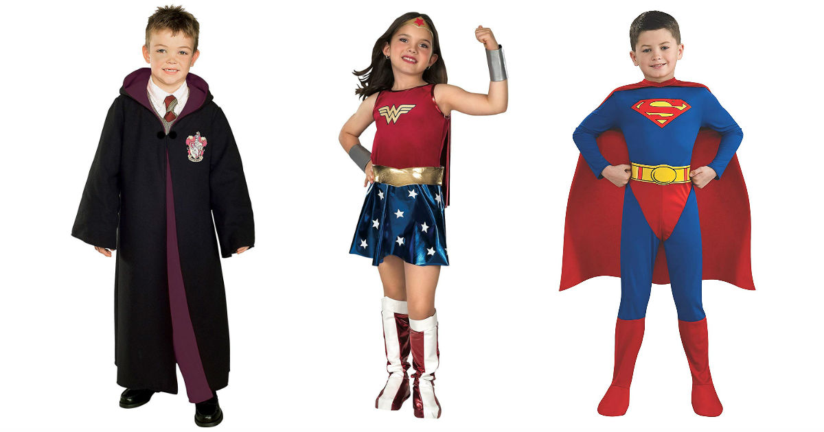 Save up to 60% on Kids Halloween Costumes on Amazon