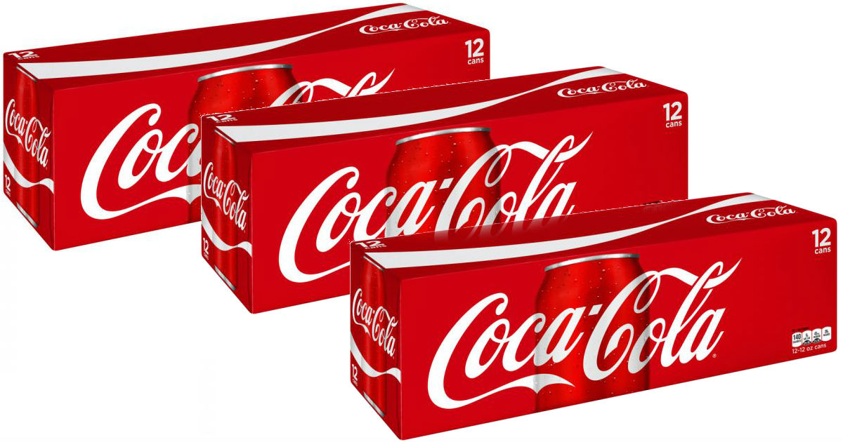 Coca-Cola 12-Pack ONLY $2.75 Each at Target