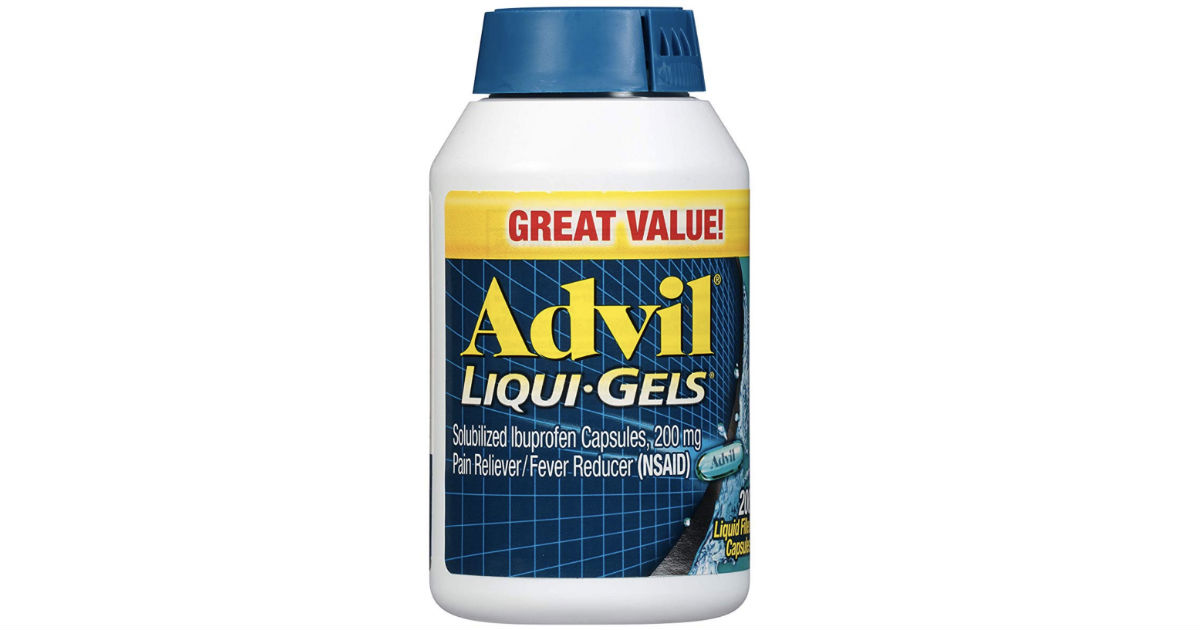 Advil Liqui-Gels 200-Count ONLY $10.52 (Reg $15) Shipped