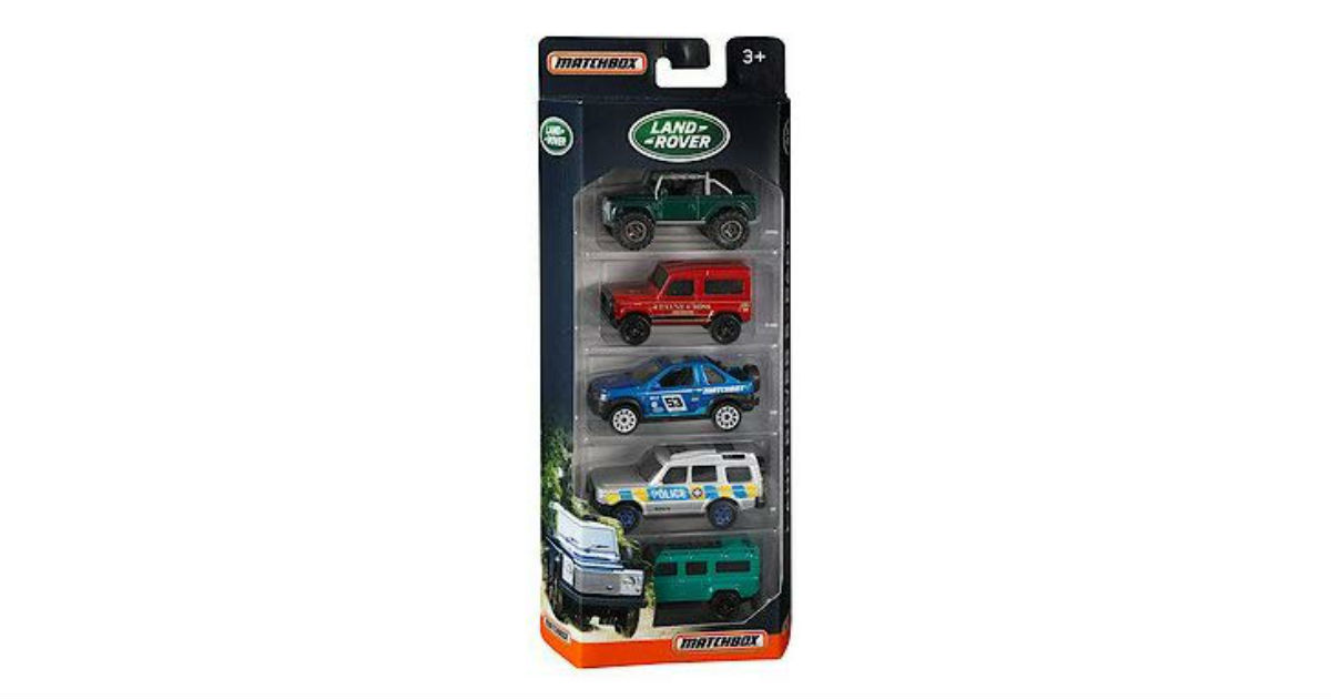 Matchbox Land. Rover 5-Pack on Amazon