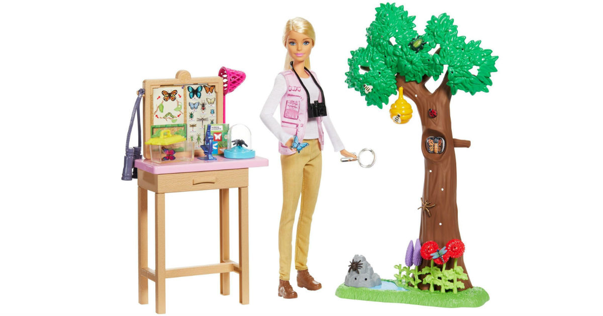 Barbie National Geographic Entomologist Doll ONLY $13.11