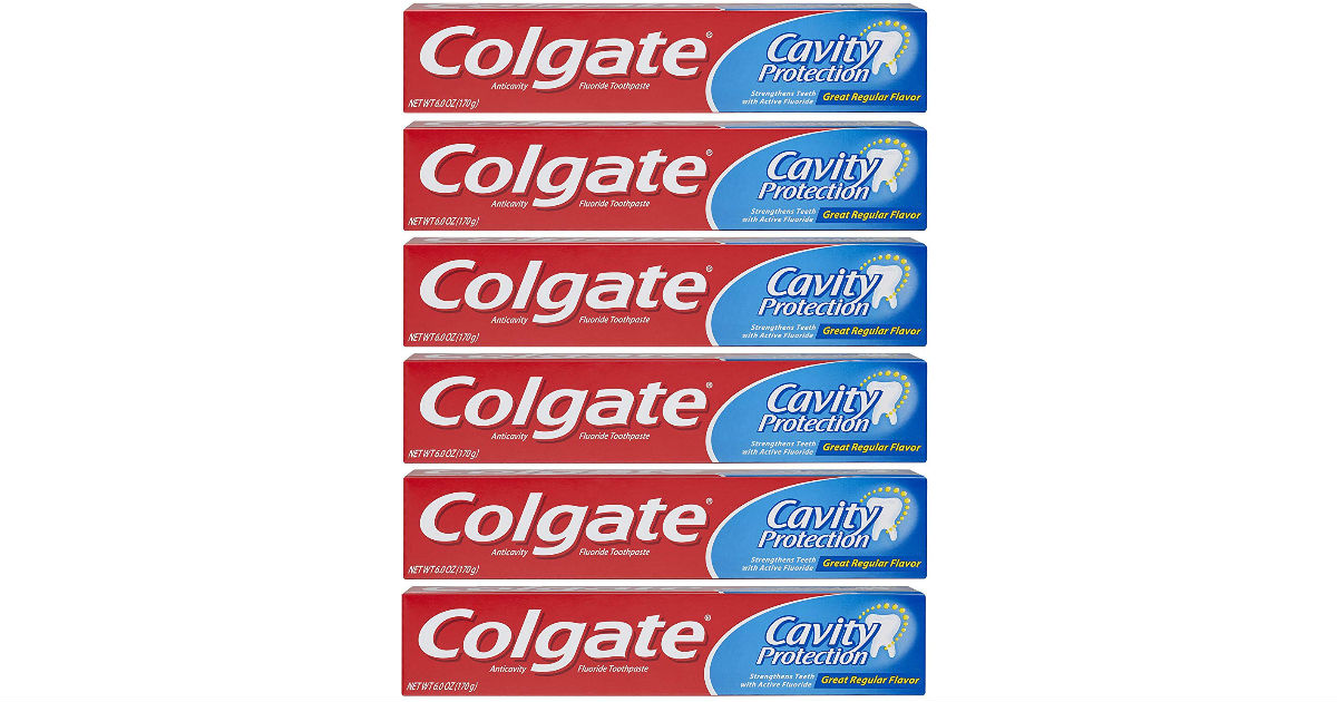 Colgate Cavity Protection at Amazon