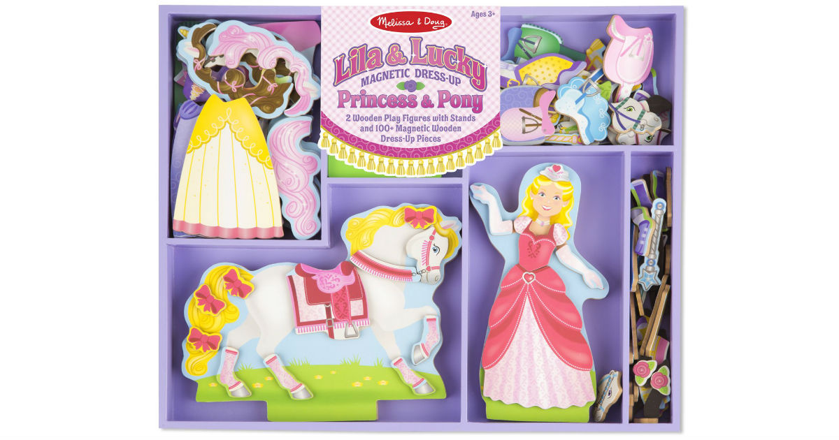 Melissa & Doug Lila & Lucky Dress-Up Princess ONLY $18.99