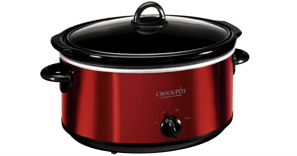 Crock-Pot 6-Quart Cook & Carry Slow Cooker ONLY $12.10 at Target