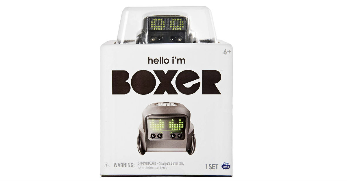 Boxer Interactive A.I. Robot Toy ONLY $25.99 (Reg. $80)