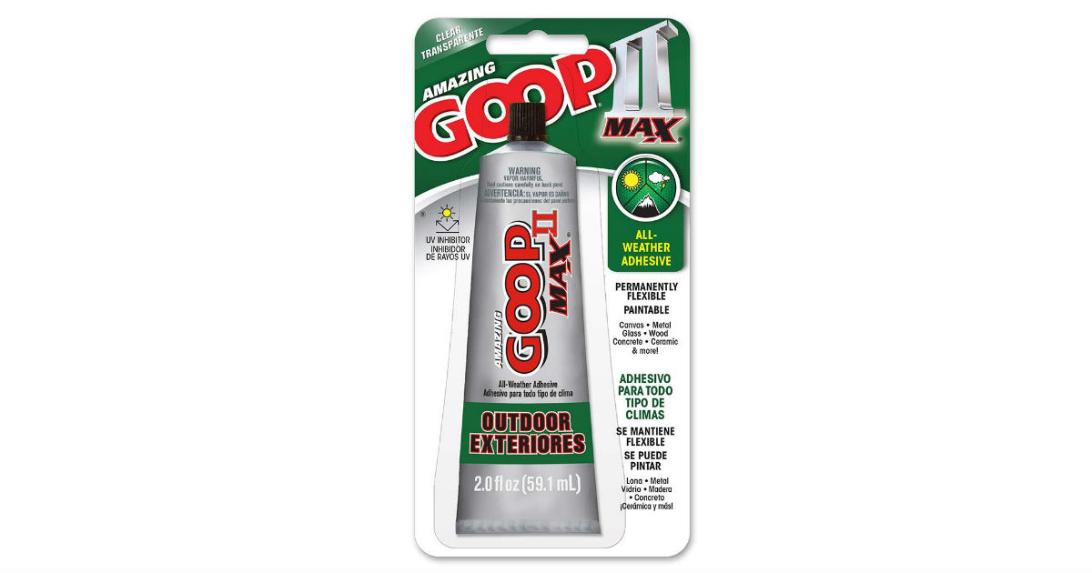 Amazing Goop II MAX Adhesive ONLY $3.98 (Reg. $7)