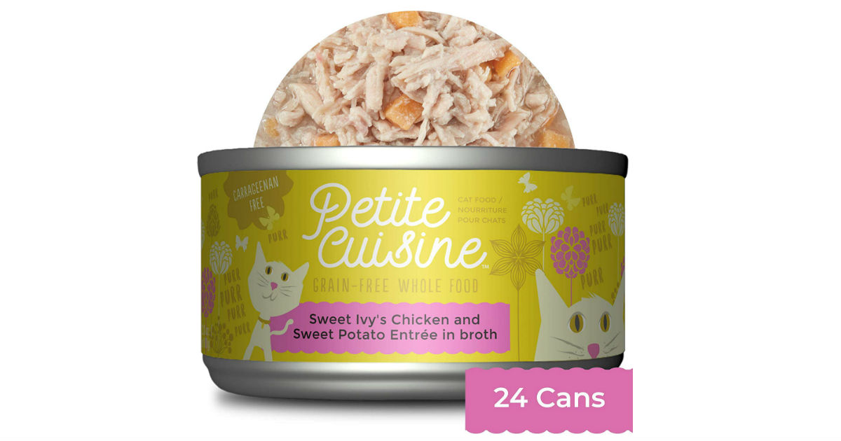 Petite Cuisine Grain-Free Wet Cat Food 24-ct ONLY $10.56