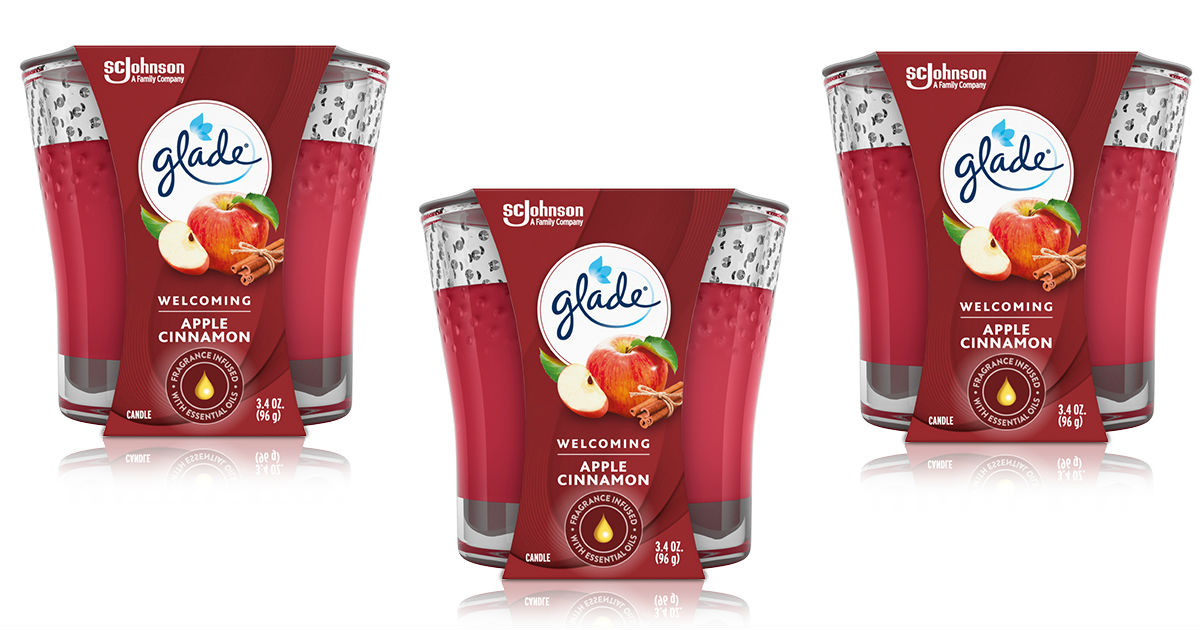 Glade Single Wick Candle ONLY $2.48 at Walmart
