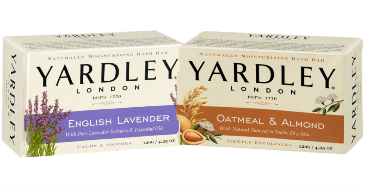 Yardley Bar Soap ONLY $0.36 at Walgreens (Reg $2)