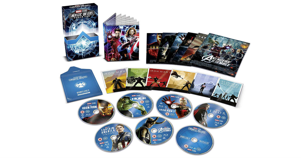 Marvel Studios Cinematic Box Set ONLY $41.67 (Reg. $86)