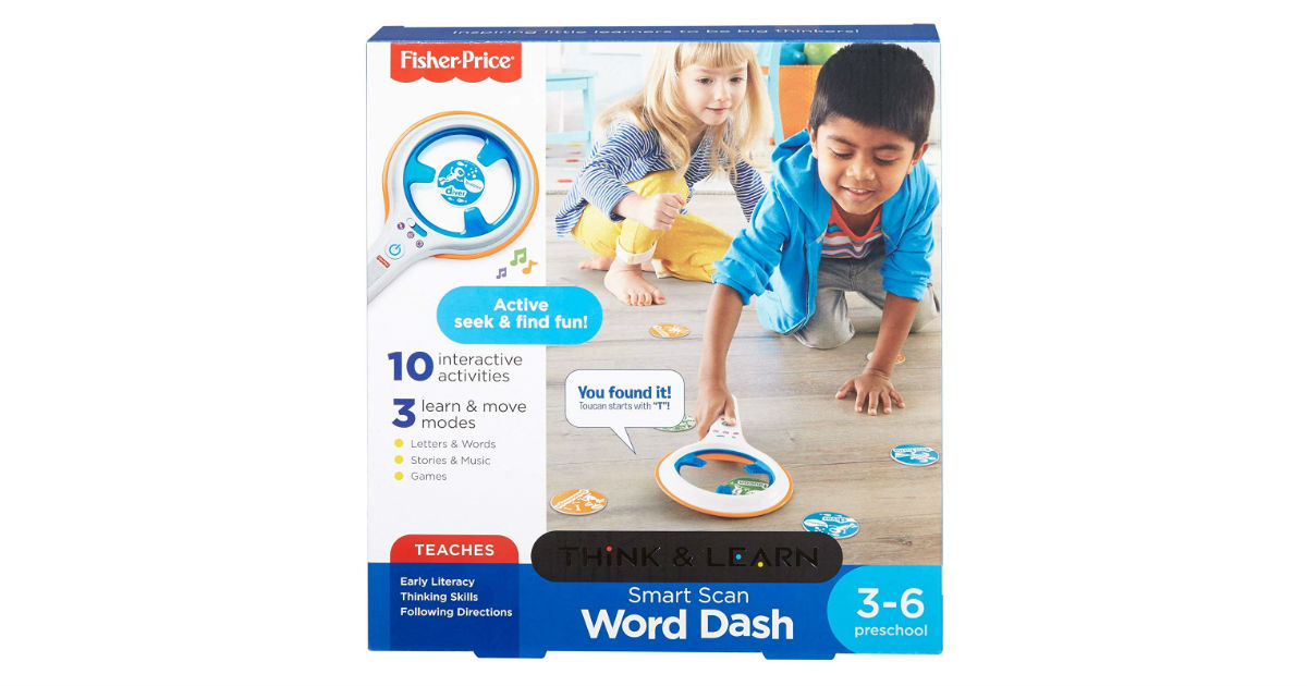Fisher-Price Smart Scan Word Dash ONLY $11.12 (Reg. $30)