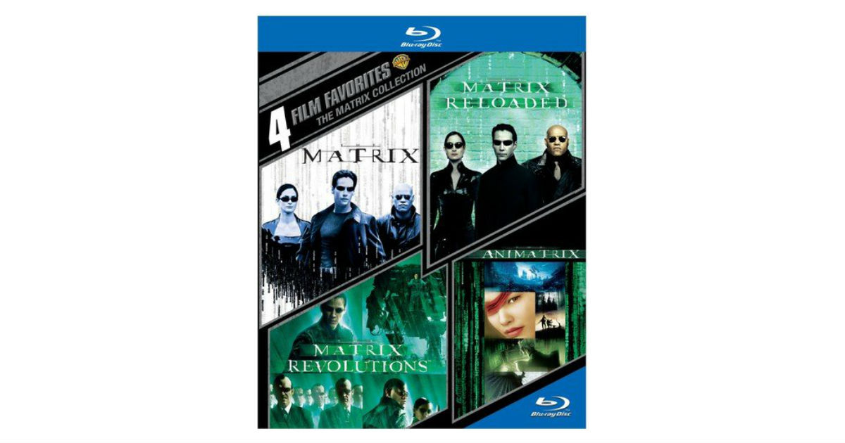 The Matrix Blu-ray Box Set ONLY $10.66 on Amazon