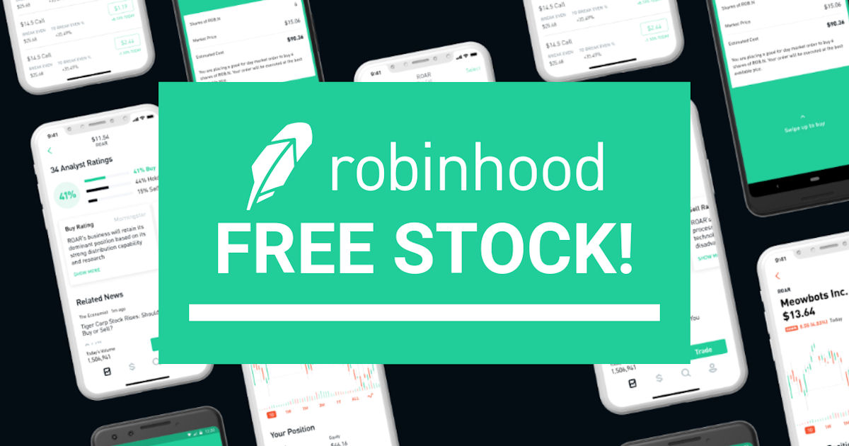 FREE Robinhood Share Of Stock Worth Up To $150