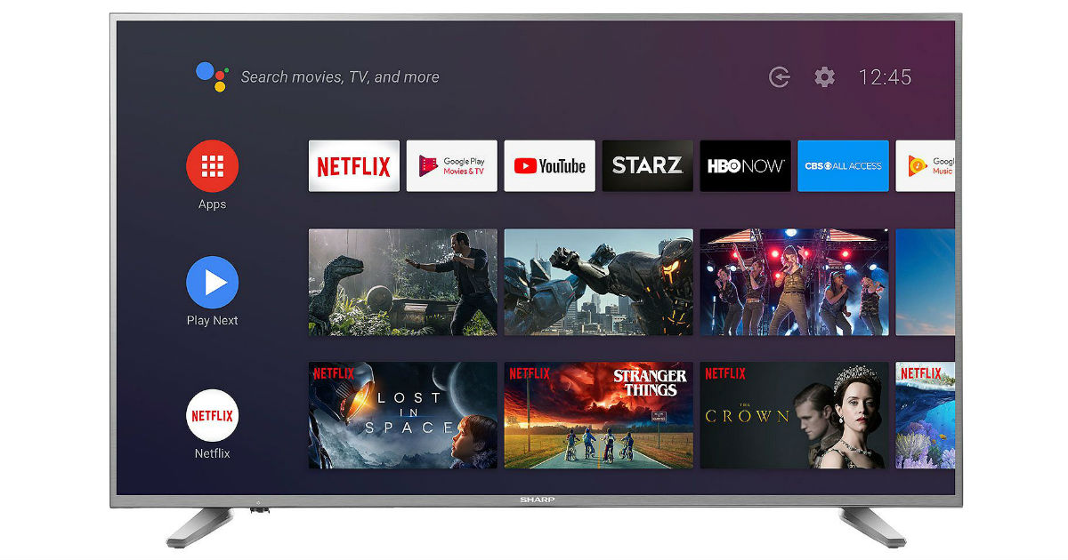 Sharp 58-In Class 4K Smart TV ONLY $299 Shipped (Reg $448)