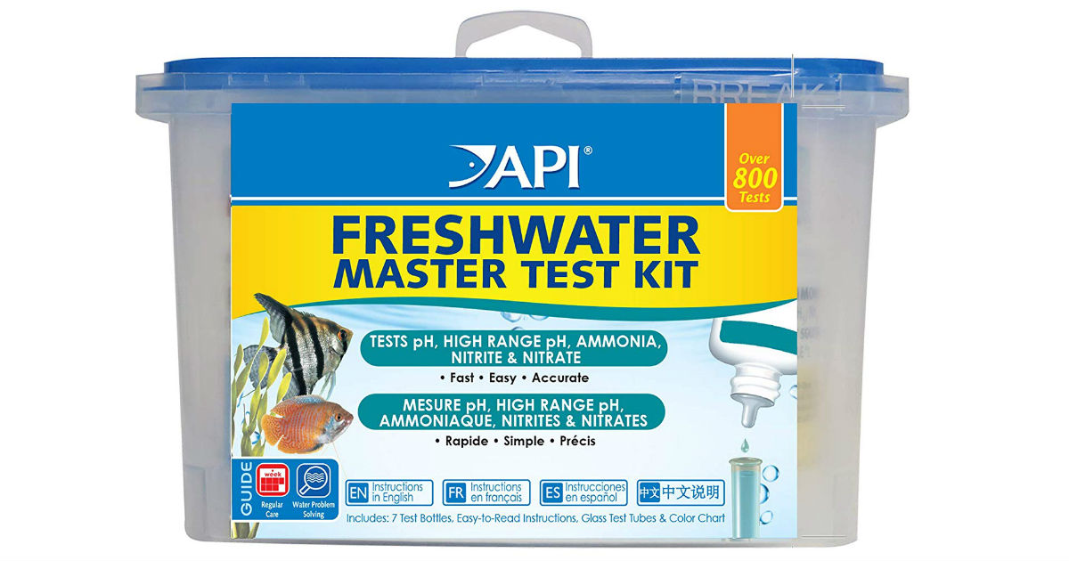 Freshwater Aquarium Master Test Kit ONLY $17.12 (Reg $36)