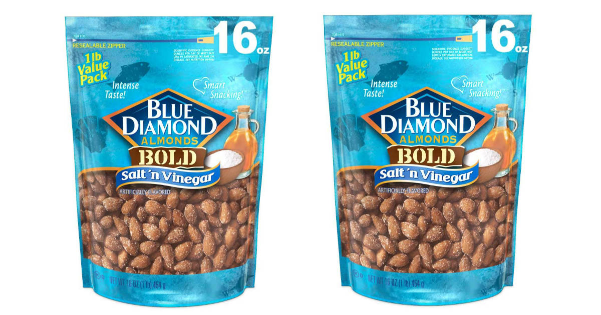 Blue Diamond Almonds 16-Ounce ONLY $5.60 on Amazon