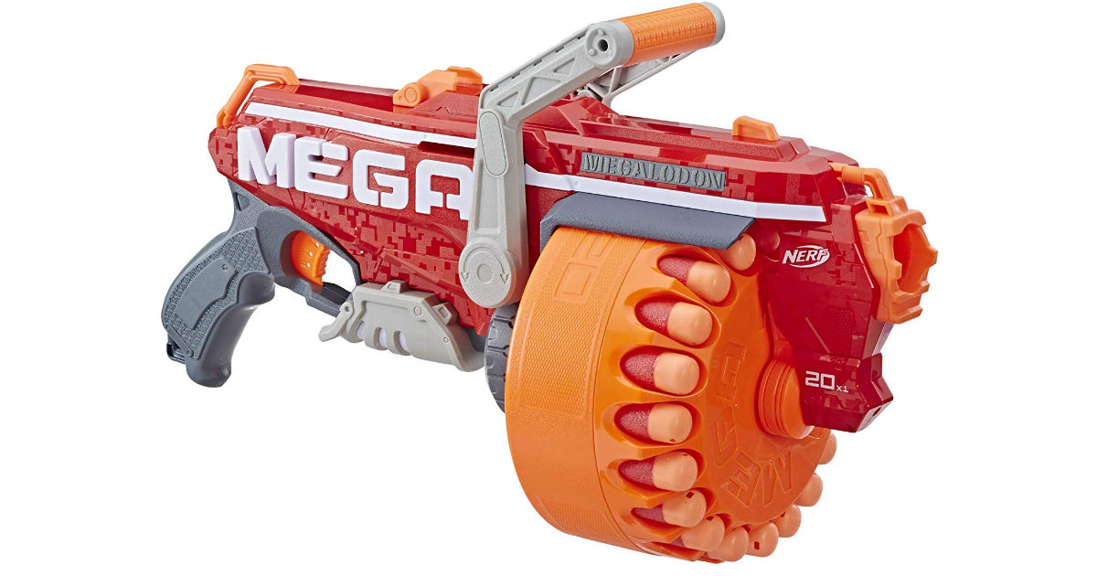 Nerf Megalodon N-Strike Toy Blaster ONLY $19.99 (Reg. $40)