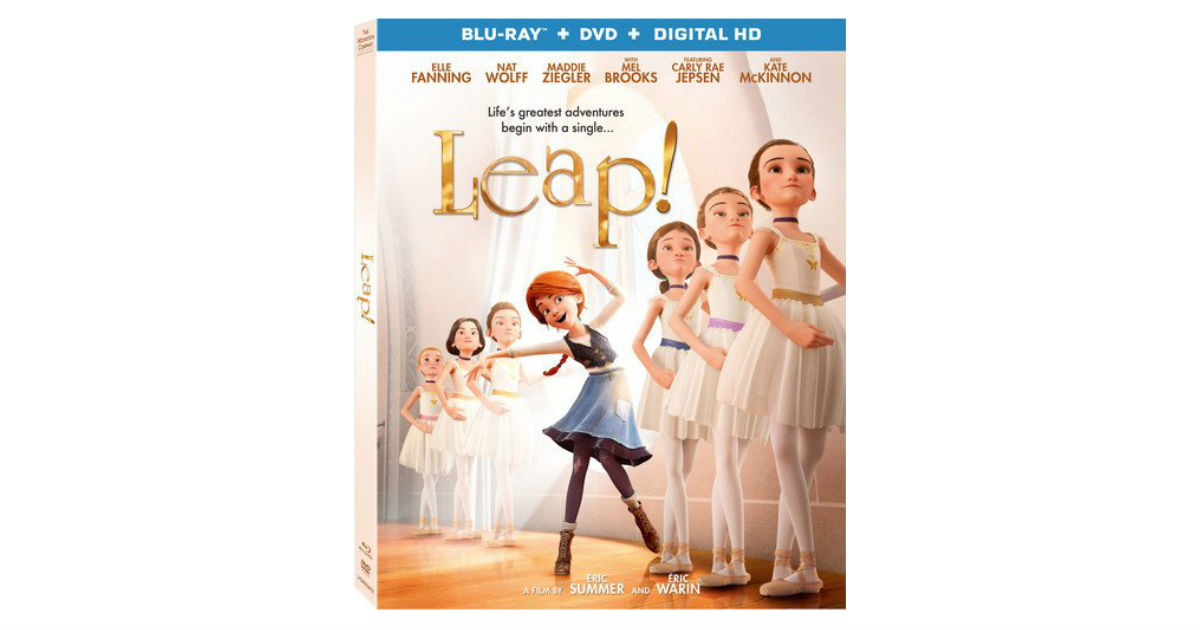 Leap! Blu-ray + DVD + Digital ONLY $8.93 (Reg. $20)