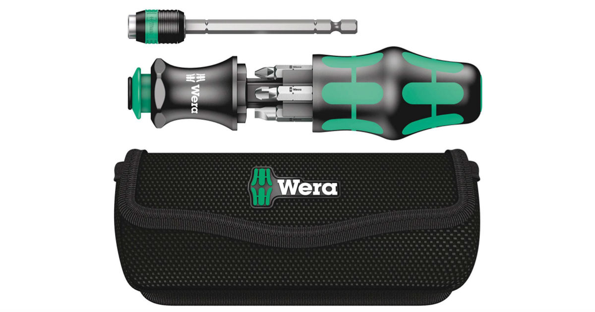 Wera Kraftform Kompakt 25 Pouch Set $27.59 + FREE Shipping