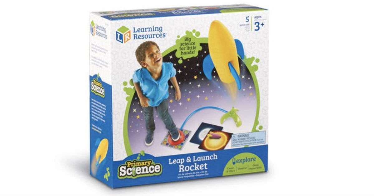 Learning Resources Leap and Launch Rocket ONLY $9.99 (Reg $20)