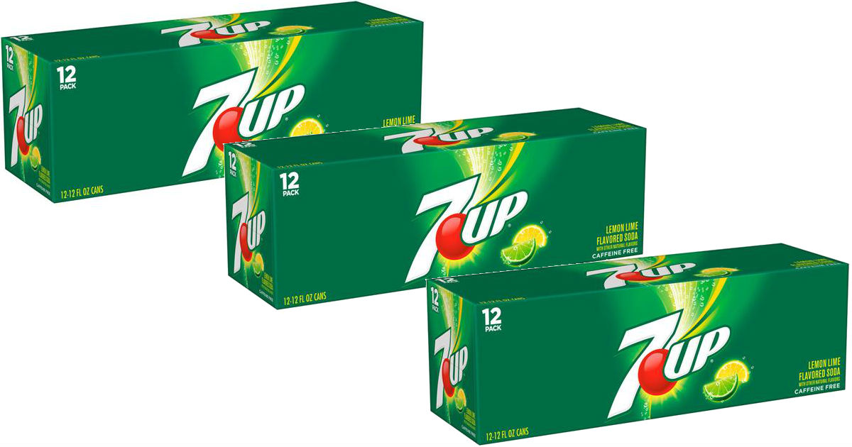 7Up Soda 12-Pack ONLY $2.24 at Walgreens (Reg $6)