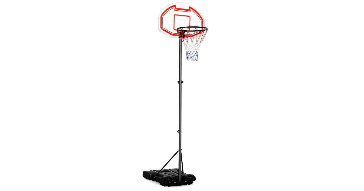 Kids Portable Basketball Hoop ONLY $44.49 (Reg. $90)