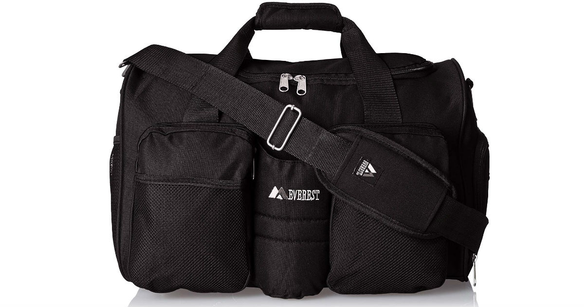 Everest Gym Bag with Wet Pocket ONLY $14.52 on Amazon