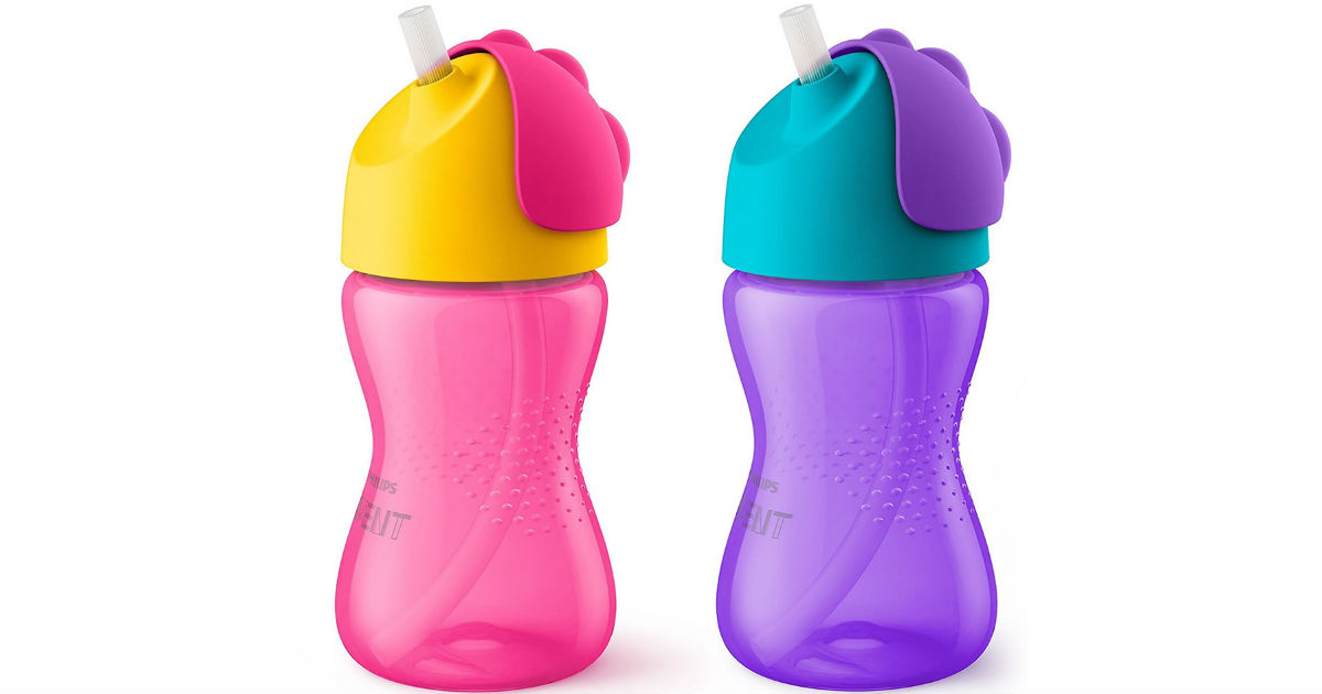 Philips AVENT My Bendy Straw Cup 2-Pack ONLY $5.59 (Reg $9)