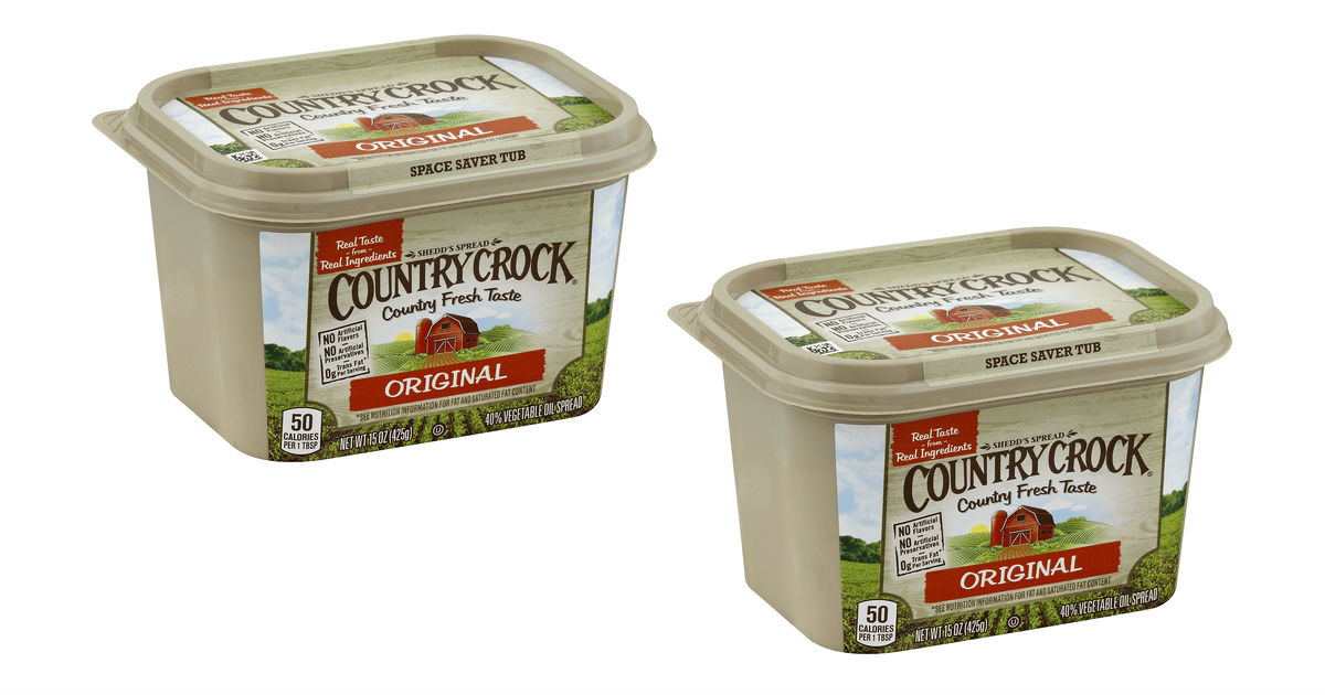 Country Crock Vegetable Oil Spread ONLY $1.72 at Walmart