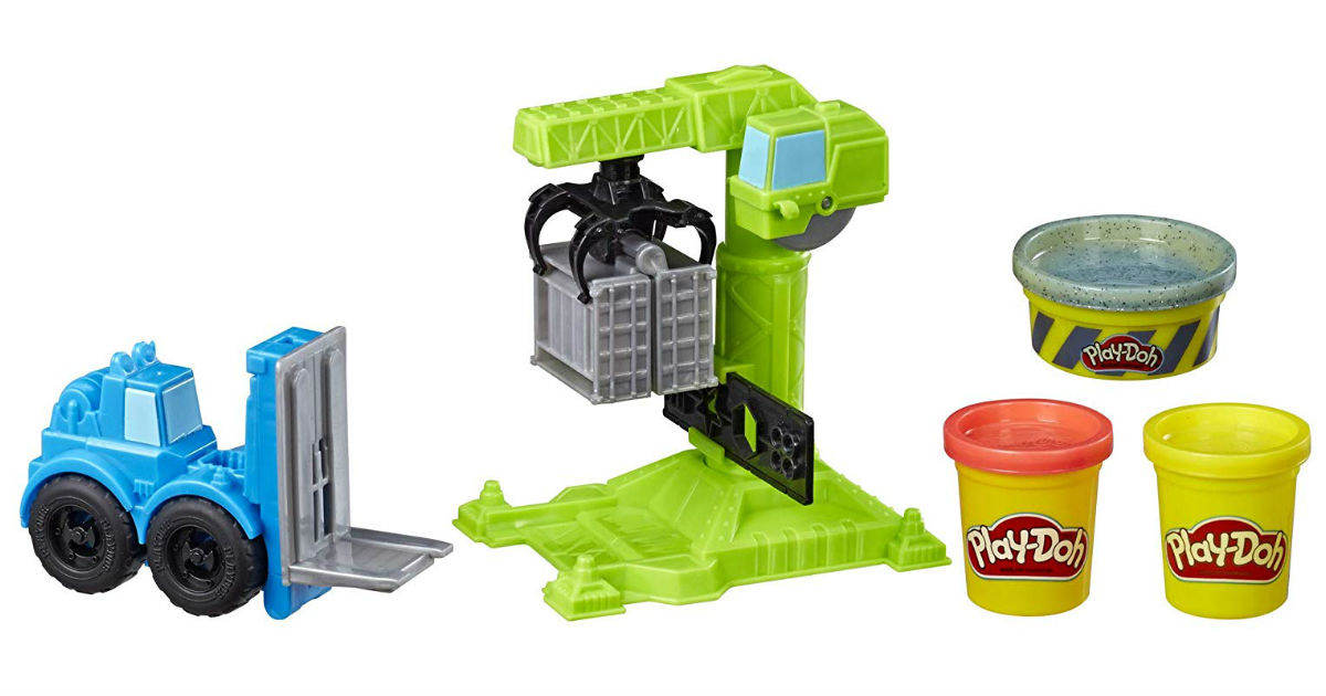 Play-Doh Wheels Crane & Forklift ONLY $3.50 (Reg. $10)