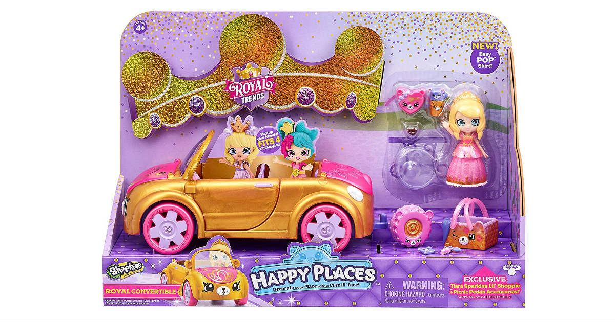 Shopkins Happy Places Royal Convertible ONLY $9.45 (Reg. $20)