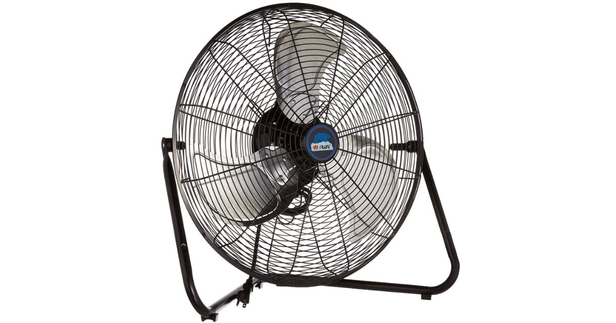 High Velocity Industrial & Home Floor Fan Only $27.92 Shipped 