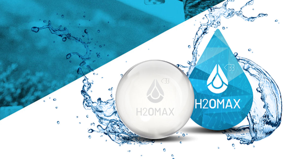 FREE H2OMAX Hydration Sticker