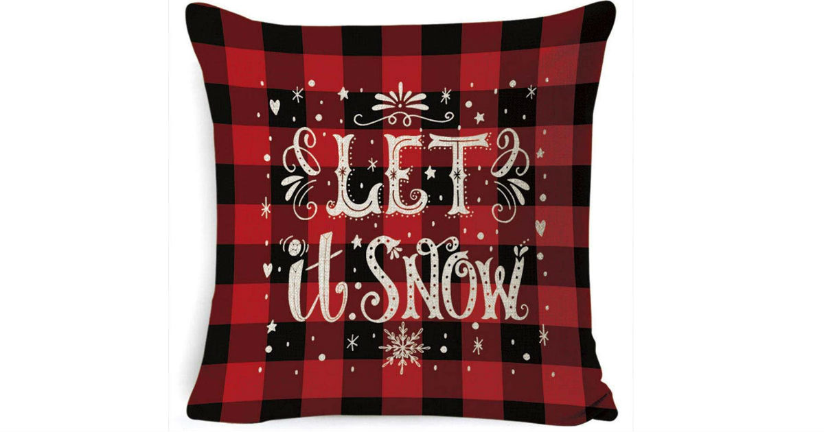 Christmas Printed Pillowcase ONLY $2.90 Shipped on Amazon
